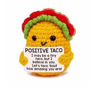Children Gifts Taco Hook Weaving Doll Pure Handmade Emotional Valentine's Positive Day Z0D7 Soothing Energy Doll Gift
