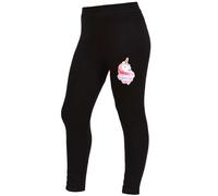 Children Girls Basic Thermal Leggings Fabric Leisure Pants Plain 30531