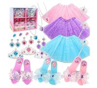 Children Girls Princess Dress Up Set Safe And Non Toxic Children Dress Up Set The For Christmas Birthdays Girl Jewelry Box
