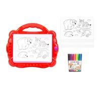 Children Glowing Drawing Board Eye Protections Design Reusable Tracing Board Safe for Toddler Coloring Skill Exercise Educational Light Up Drawing Toy
