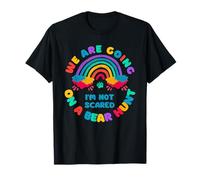 Children go on bear hunt "Ich habe keine Angst Rainbow" T-Shirt