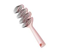 Children Hair Detangling Comb High Low Massage Needle Design for Gentle Scalp Stimulation Hollow Bristles Hair Comb Anti Pull Hair Comb