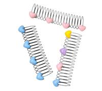 Children Hair Side Clip Heart Star Side Hair Twist Comb Hair Barrettes Twist Comb Barrettes Girls Ponytail Holder