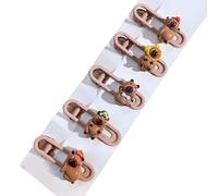 Children Hairpins Hair Clip Capybaras Shape For Kid Stage Wear Adorkable Rodents 2000s Girls Headdress