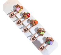 Children Hairpins Hair Clip Capybaras Shape For Kid Stage Wear Adorkable Rodents 2000s Girls Headdress