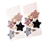 Children Hairpins Hair Clip Glittering Star Shape For Kid Stage Wear Adorkable 2000s Girls Headdress Sparkling