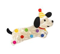 Children Hairpins Hair Clip Lovely Puppy Shape Birthday For Kid Stage Wear Adorkable 2000s Girls Headdress Sparkling
