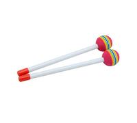 Children Hand Percussion Orff Baby Early Education Drum Stick Toy Lollipop Rainbow Ddrumstick Lollipop Baby Monitor Grey