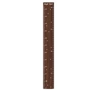Children Height Chart - Wooden Growth Scale, Hanging Measure Panel | Home Wall Indicator Ruler, Cartoon Baby Room Decor Strip, Size Tracking Strip for Playroom, Living Area, Family House