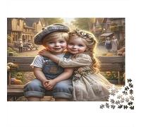 Children Hugging Puzzle 1000Pc Recycled Paper for Adults Adult Jigsaws Educational Game Decompression Fun Home Activity Great Gift Idea for Gift Giving 70x50cm/1000pcs