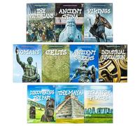 Children Introduction to History for Beginners (series 1) 10 Book Collection set: (Ancient China, Ancient Greek, Industrial Revolution, Celts, ... ... ... Strange Places, The Victorians, Vikings)