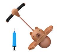 Children Jumping Ball - Balance Training Board, 13x23.5cm Capybara Handle for Secure Grip, Anti Burst PVC Material, Non Slip Foot Plate for Maximum Safety, Interactive Toy, Sensory Development for Boy