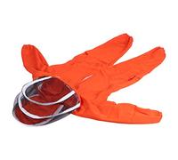Children Kids Beekeeping Suit with Double Zipper Hood Beekeeper Protective Clothes (L)