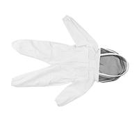 Children Kids Beekeeping Suit with Double Zipper Hood Beekeeper Protective Clothes (M)