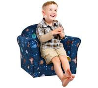 Children Kids Mini Sofa Armchair, Planet-Themed Chair, for Bedroom, Playroom