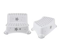 keeeper Stars Step Stool, For 18 months to 10-years, Anti-Slip Design, Tomek, White