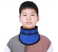 Children Lead Thyroid Collar for CT X-ray, Comfortable Soft Thyroid Shield, Easy to Clean(0.5mmPb)