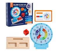 Children Learn Clock - Clock Model Teaching Material, Learning Tools Children Montesori Early Educational Intelligence Toys | Student Watch, ens Clock