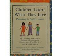 Children Learn What They Live Parenting to Inspire Values