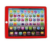 Children Learning Tablet Toy Multifunctional English Tablet Learning Machine Touch Screen Tablet Pad Early Educational Words Spelling Number Music Learning Pad for Kids