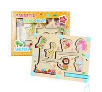 Children Magnetic Pen Moving Ball Game, Color Sorting Counting Board Training Educational Toys