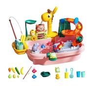 Children Model Activity Basin - Blue Pink Option PP Educational Station, Backyard Social Skill Development, Child-Friendly Outdoor Interactive Game Kit | Girl Boy Leisure Center Unit Age 3 And Up