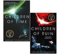 Children of Time Series 2 Books Collection Set By Adrian Tchaikovsky (Children of Time, Children of Ruin)