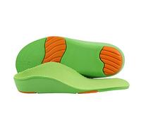 Children Orthotic Insoles Kids Insert for Flat Feet Plantar Fasciitis Toe In with Arch Support Soft Heel 1 Pair, Green, UK11.5C-13C(EU30-32)20.5cm