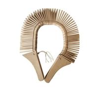 Children Percussion Device Wooden Snake Instrument Rattle Shaker classic pale wood finish with visible grain for a clean look suitable for rehearsal early learning sound exploration