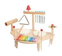 Children Percussion Instrument Xylophone Toy New Year Kid Toddler Baby Toy Car For Fine Motor Skill MultiFunctional Music Table