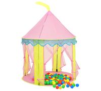 Children Play Tent with 250 Balls Kids Play House Tent Multi Colours vidaXL