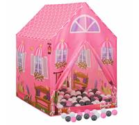 (multicolour 2) vidaXL Children Play Tent with 250 Balls Kids Play House Tent Multi Colours