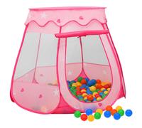 Children Play Tent with 250 Balls Play House Game Tent Multi Colours vidaXL