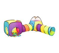 Children Play Tent with 250 Balls Play House Game Tent Multi Colours vidaXL