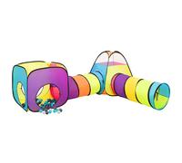 Children Play Tent with 250 Balls Play House Game Tent Multi Colours vidaXL
