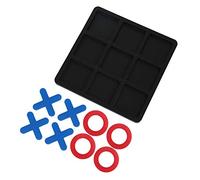 Children Puzzle Toy Fun Interactive Educational Board Game Set For Kids And Family Black Yellow Board 15x15cm 1 Set (black chessboard)