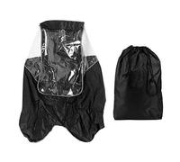 Children Rain Cover, Bike Raincoat for Child Seat, UV and Pollen Protection with Front Side Rear , Lightweight Durable Rainproof Cover for Kids