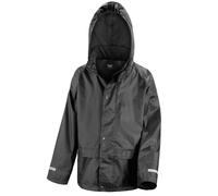CHILDREN RAIN JACKET Waterproof Jacket Over Coat Hoodie School Sport PE Outwear