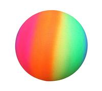 Children Rainbow Balls, Children's Play Ball, Game Ball, PVC Playground Football, Sports Ball Kickballs, Inflatable Football Basketball, Bouncy Kickball, Flaping Balls Toy, Dodgeball, 20cm, 1 Piece