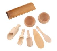 Children Realistic Kitchen Utensil Tool And Accessories Set Educational Wooden Play Food Tool For Toddler Motor Skills Wooden Kitchen Utensils Set For Toddler
