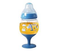 Children’s 180ml Stemmed Water Bottle - Spill-Proof Drop-Resistant Milk Cup for and | Perfect for Home, Travel, Bedtime, Weaning, Beginner Drinkers, Feeding, Training, Juice or Win