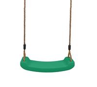 Children’s Adjustable Garden Swing Seat with Braided Rope & Secure Clamps - Heavy-Duty Plastic Swing for Ages 3-10 - Holds Up to 100kg