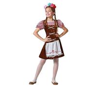 Children`S Costume German Waitress Brown (Size: 10-12 Years) Costume Accs NEW