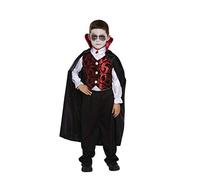 Children’s Deluxe Vampire Costume Boys Halloween Horror Dracula Fancy Dress Outfit (4-6 Years (Small))