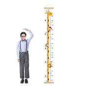 Children’s Growth Chart - 2M Canvas Strip, Eco Friendly Hanging Banner, Removable Height Ruler with Tracking Design | Room Decoration for Nursery, Bedroom, and Play Spaces