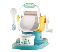 Children’s Ice Cream Machine Toy - Cartoon Pretend Play Edible Maker | Parent Child Interactive Ice Cream Making Toy For Kids Fun And Learning