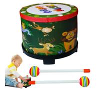 Children’s Percussion Drum - Bright Stage Drumz, Toddler Sound Toy, Small Music Bongo | Fun Educational Rhythm Trainer, Engaging Noise Making Tool For Early Skill Building, Daycare Sounds Playtime