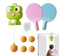 Children’s Playset - Compact Engaging Activity Set for Games, Paddle with Spheres, Pong Trainers for Learning Center, Classroom, Personal Play Areas, or Activities Camp
