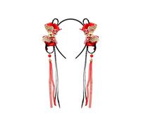 Children ' s Toupee, Braid, Antique Manner Headband, Flower, Accessory Long Hair Princess Hairpiece Cosplay Braided Wigs for Girls