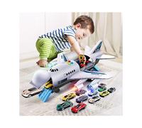 Children"s Toy Aircraft Music Story Simulation Track Inertia Toy Large Size Passenger Plane Kids Airliner Toy